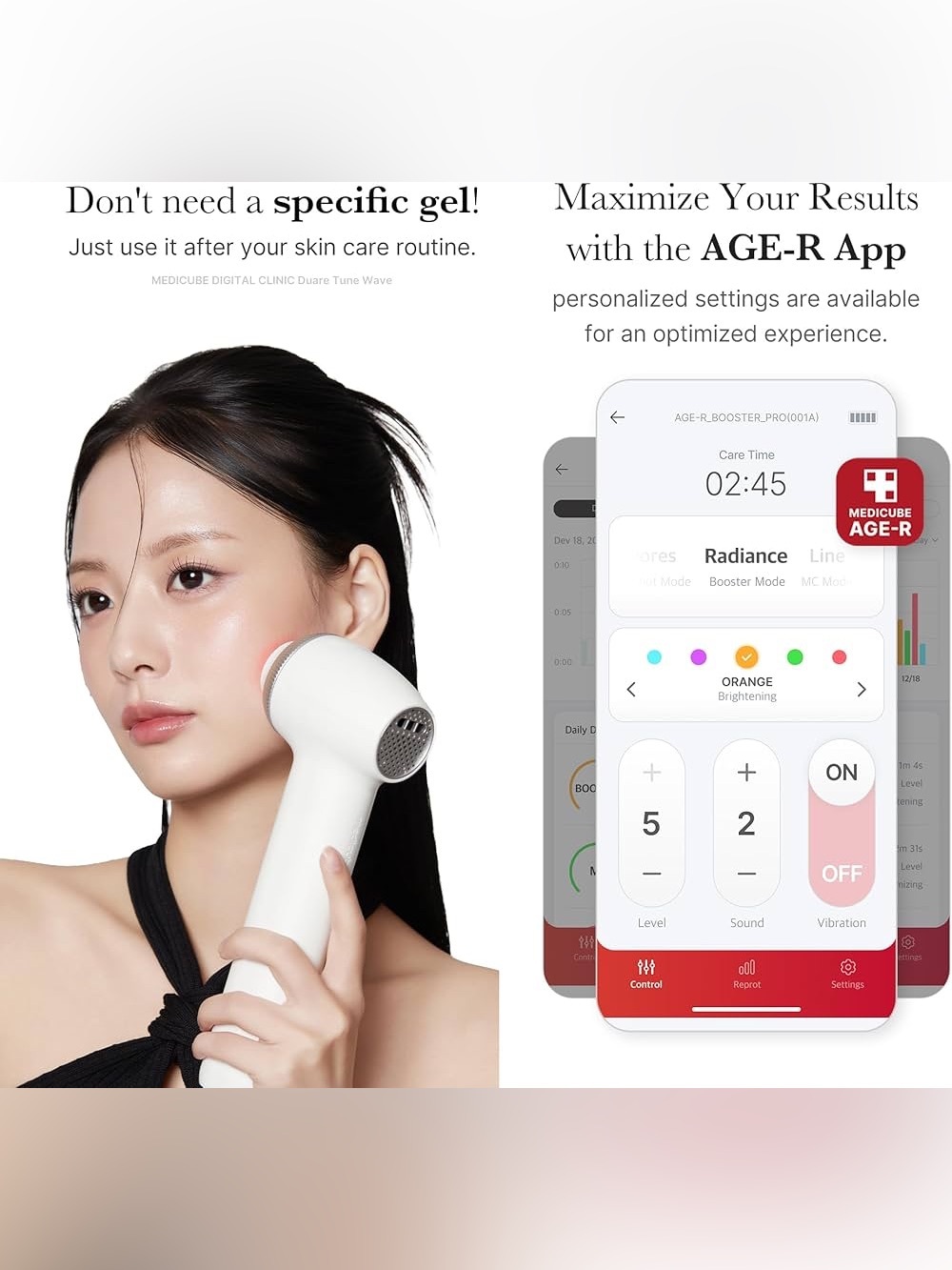 Medicube AGE-R Ultra Tune 40.68 Skin Tightening & Facial Massager Device - Picture 5 of 5